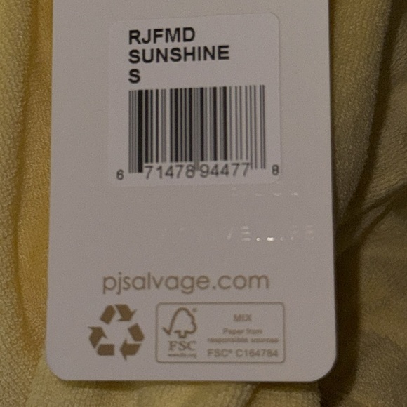 PJ SALVAGE NWT WOMEN’S LOUNGEWEAR FARMER MARKET DRESS IN A SIZE SMALL - Picture 4 of 5